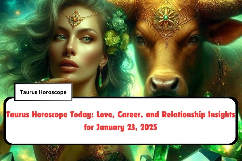 Taurus Horoscope Today: Love, Career, and Relationship Insights for January 23, 2025