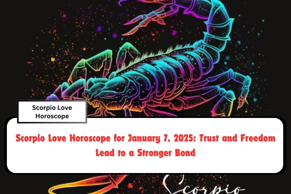 Scorpio Love Horoscope for January 7, 2025: Trust and Freedom Lead to a Stronger Bond