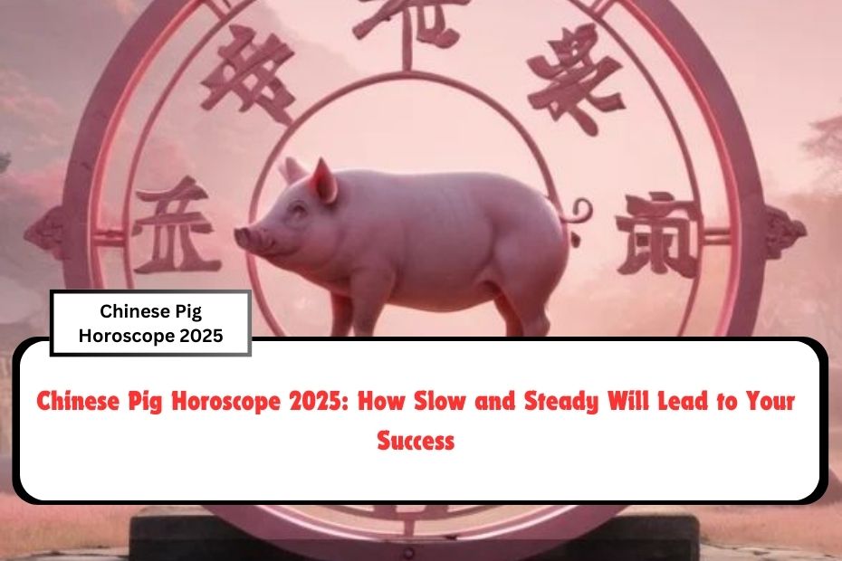 Chinese Pig Horoscope 2025: How Slow and Steady Will Lead to Your Success